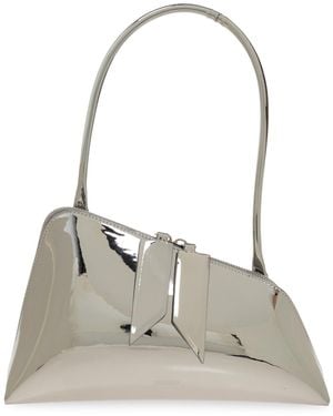 The Attico Sunrise Shoulder Bag - Metallic