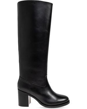 A.P.C. Heeled Boots - Black