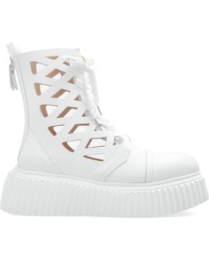 Agl Attilio Giusti Leombruni Platform Shoes Viggy - White
