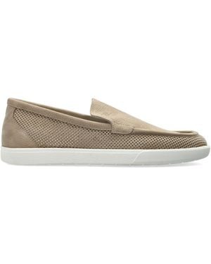 Fabi Leather Sports Shoes - Natural