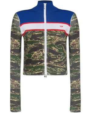 DIESEL Sweatshirt 'M-Camut' - Blue