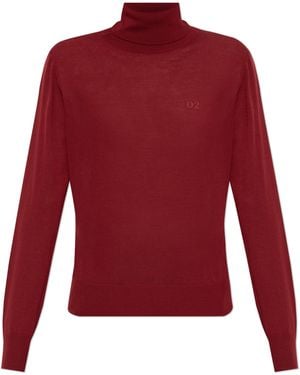 DSquared² Wool Jumper - Red