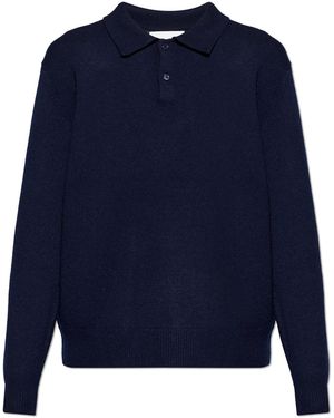 Lisa Yang Cashmere Jumper "Rufus" - Blue