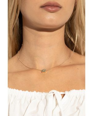 Tory Burch Necklace With Pendant - Natural