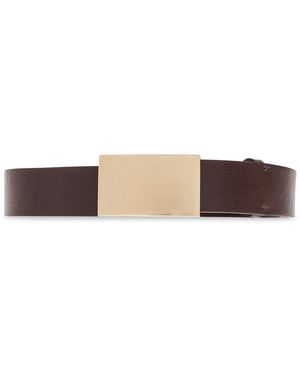 Victoria Beckham Leather Belt - White
