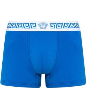 Versace Cotton Boxers - Blue