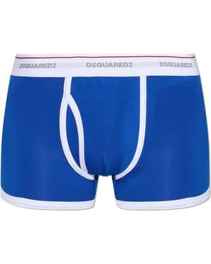 DSquared² Boxers With Logo - Blue