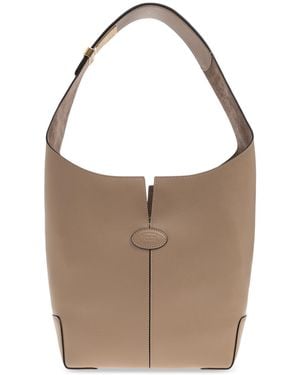 Tod's 'Di Folio Small' Bag - Brown
