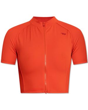 DIESEL Swim Top Skyler-D-Pop - Red