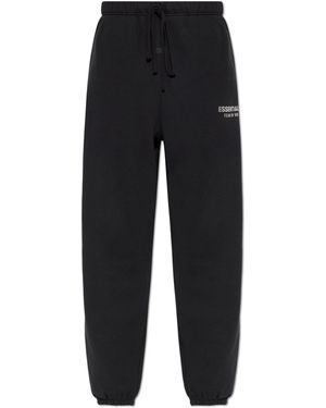 Fear Of God Joggers With Drawstring Cuffs - Black