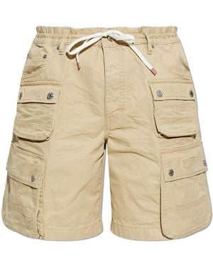 DSquared² 'Cargo' Shorts - Natural