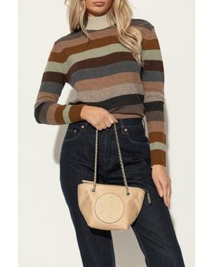 Tory Burch Shoulder Bag 'Ella Small' - Natural