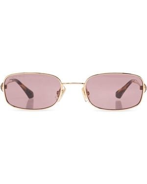 Etro Sunglasses With A Slim-Tone Metal Frame - Pink