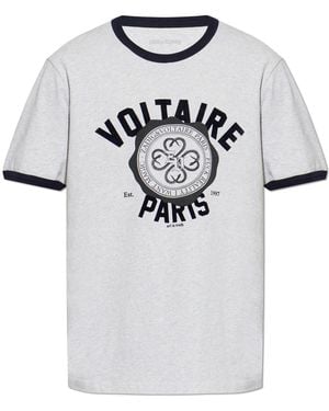 Zadig & Voltaire T-Shirt 'Woody' - Grey