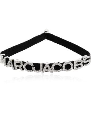 Marc Jacobs Bracelet With Logo - Black