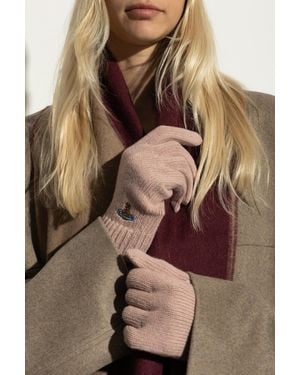 Vivienne Westwood Cashmere Gloves - Brown