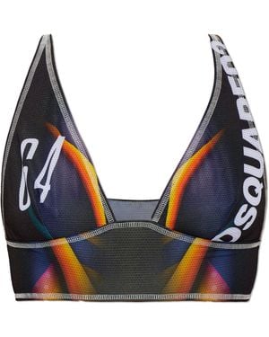 DSquared² Printed Bra - Blue