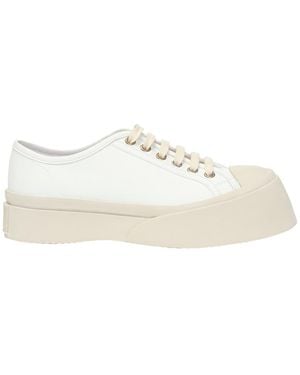 Marni 'Pablo' Platform Trainers - White