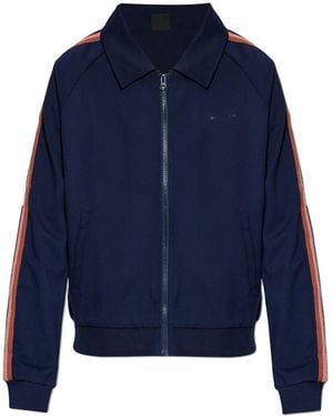 The Upside Jacket With Logo - Blue