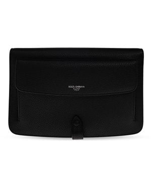 Dolce & Gabbana Leather Bag 'Portrait' - Black