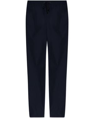 Moncler Loose-Fitting Nylon Trousers - Blue