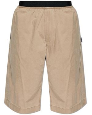MM6 by Maison Margiela Cotton Shorts - Natural