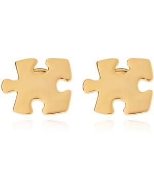 Moschino Brass Clips - Metallic