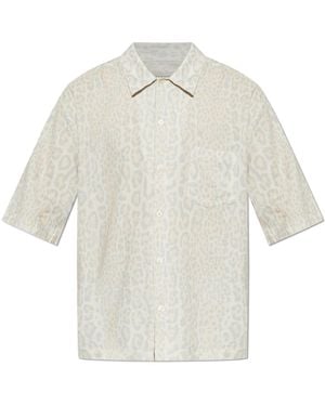 AllSaints Cruz Leo Shirt - White
