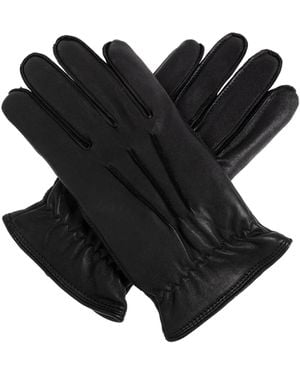 UGG Leather Gloves - Black