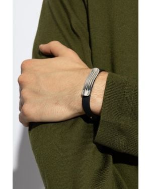 Ferragamo Leather Bracelet - Green