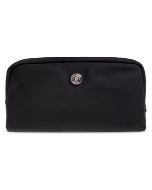 Tory Burch Cosmetic Bag With Logo - Black