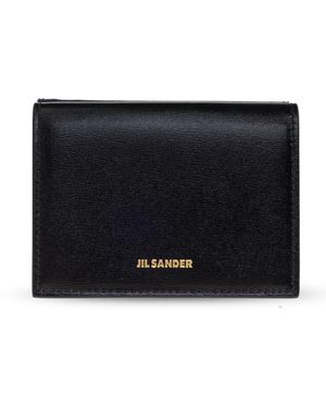 Jil Sander Wallet With Logo - Black