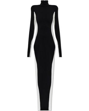 DSquared² Dress With Sewn-In Shoulder Pads - Black