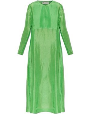 Tory Burch Long-Sleeved Dress - Green
