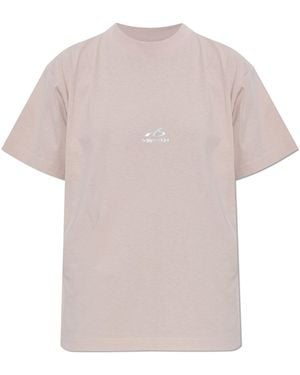 Balenciaga 'Skiwear' T-Shirt - Pink