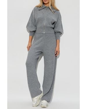 Sportmax Wool Pants 'Sella' - Gray