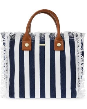 Melissa Odabash 'Porto Cervo Mini' Shopper Bag - White