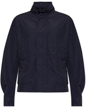 Dolce & Gabbana Jacket With Logo - Blue
