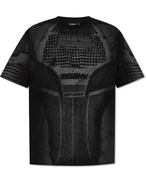 MISBHV T-shirt With A Pattern, - Black