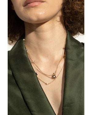 Tory Burch Necklace With Pendants - Black