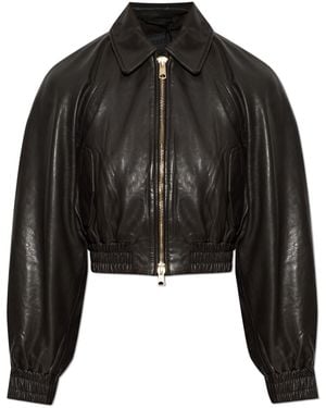 AllSaints Leather Jacket 'Anouk' - Black