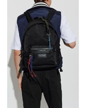 DSquared² Logo Backpack - Blue