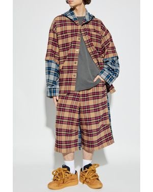 PDF Hooded Shirt - Red