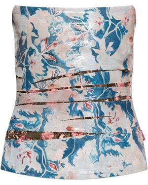 DIESEL Top 'T-Laxe' - Blue
