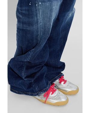 DSquared² Sports Shoes 'Soccer' - Blue