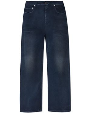 Balenciaga Straight-Leg Jeans - Blue