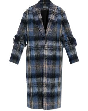 Loewe Wool Coat - Blue