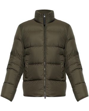 Woolrich Stand-Collar Down Jacket - Green