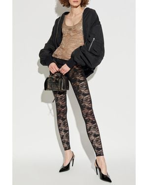 DIESEL Lace Leggings Claire - Black