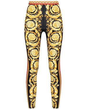 Versace Leggings With 'Barocco' Print - Multicolour